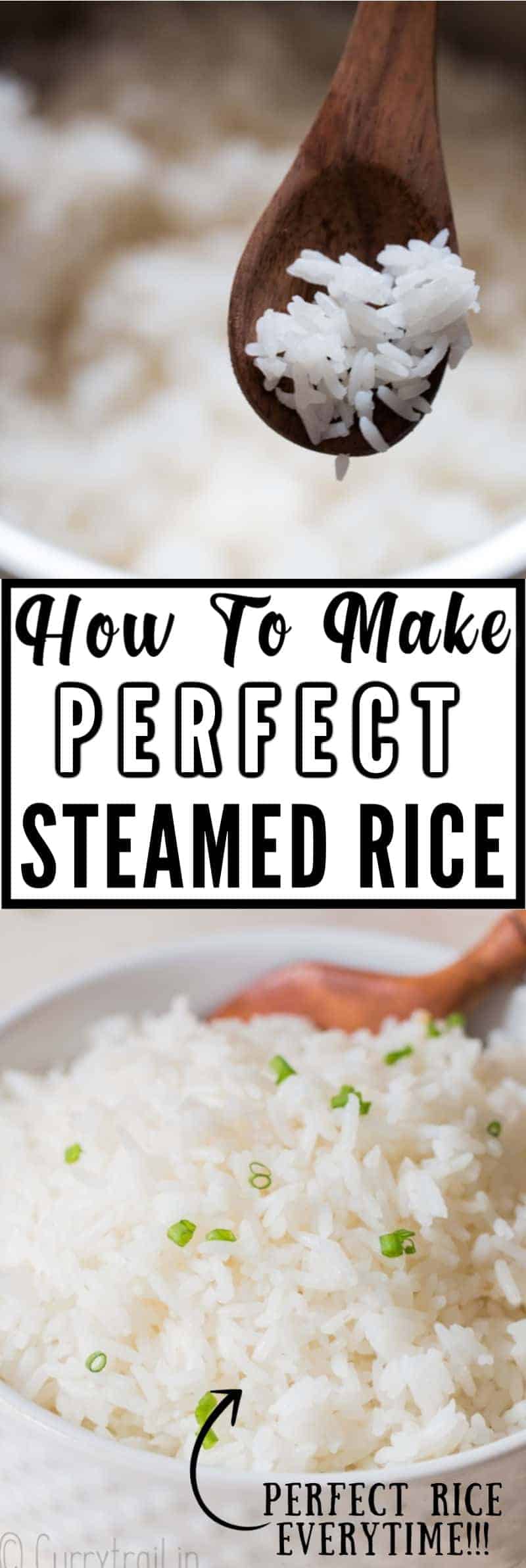 How To Make Perfect Steamed Rice On Stove Top CurryTrail
