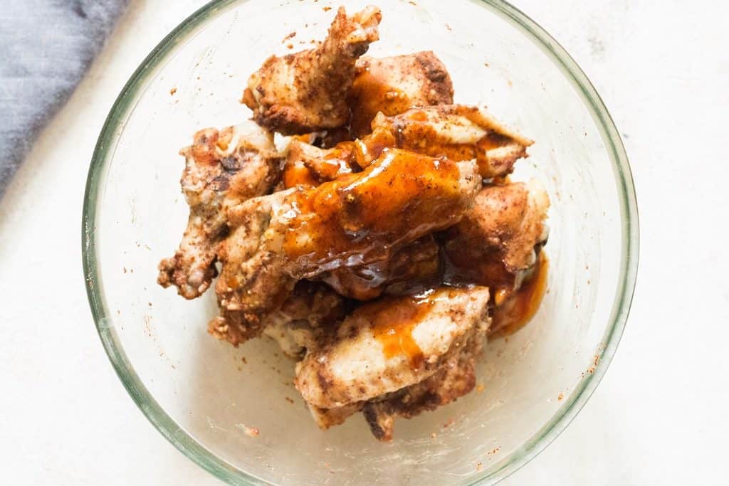 step 8 for instant pot chicken wings