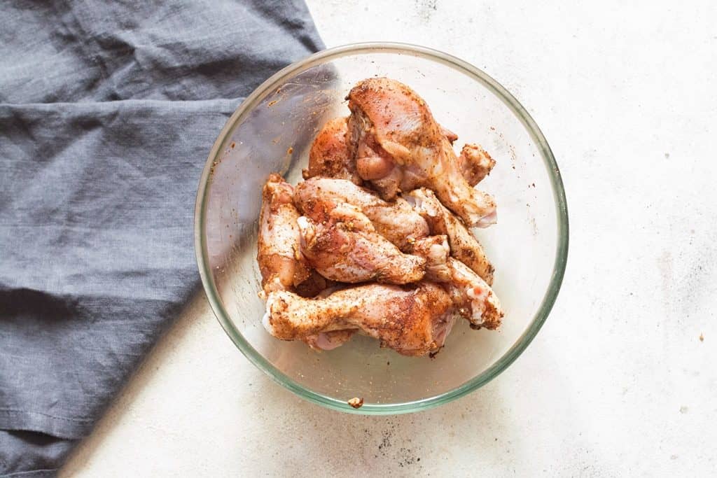 step 2 for instant pot chicken wings