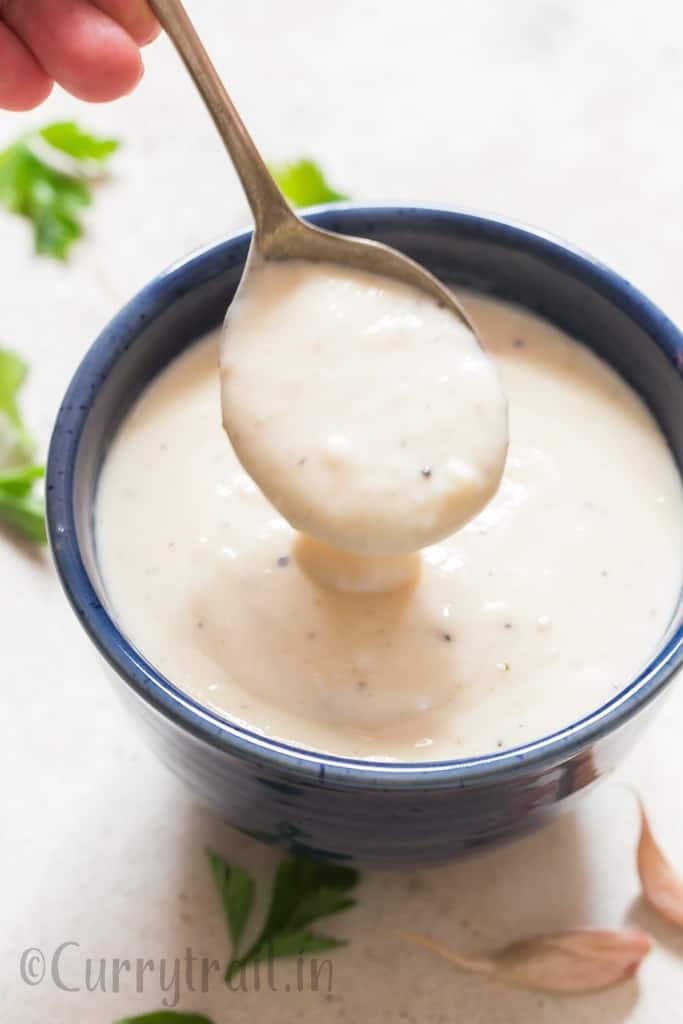 Roasted Garlic Parmesan Sauce Recipe CurryTrail