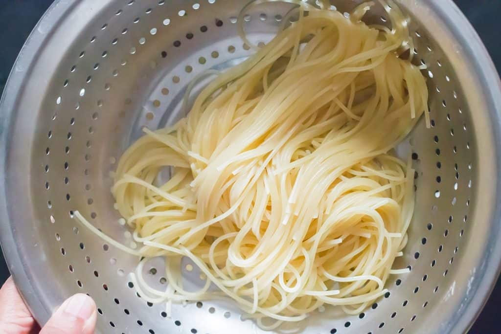 cooked pasta