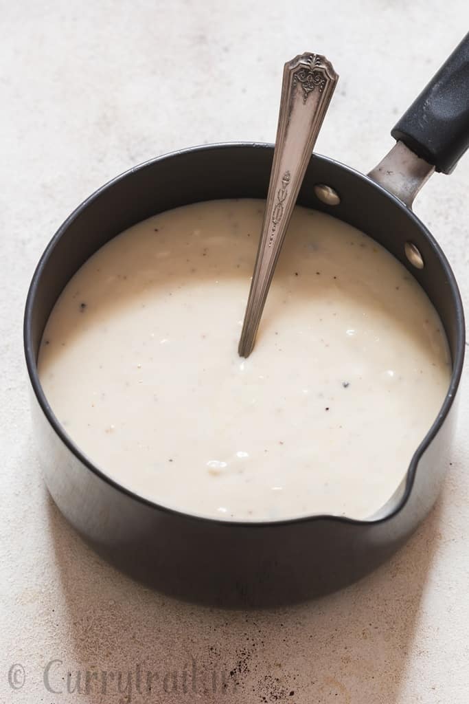 Roasted Garlic Parmesan Sauce Recipe CurryTrail