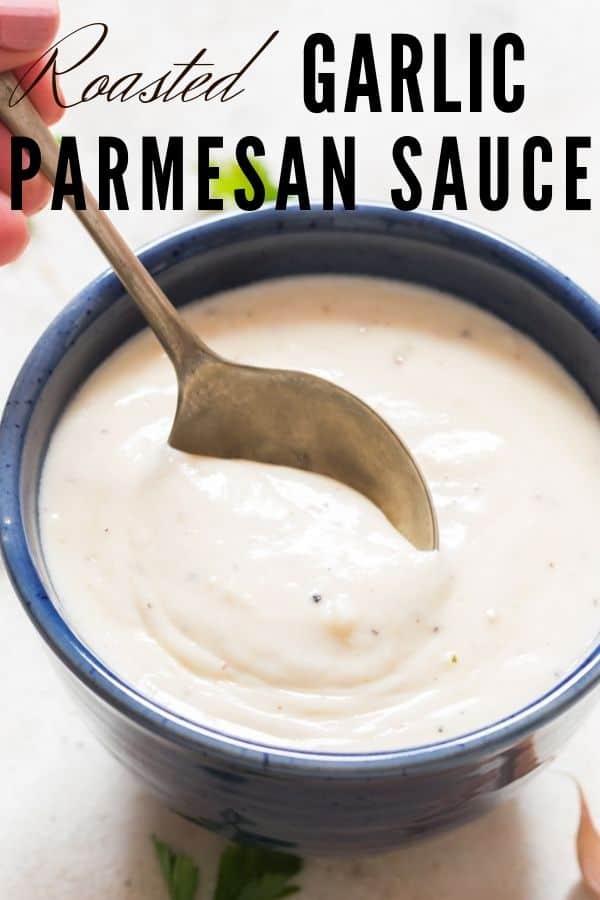 Roasted Garlic Parmesan Sauce Recipe CurryTrail