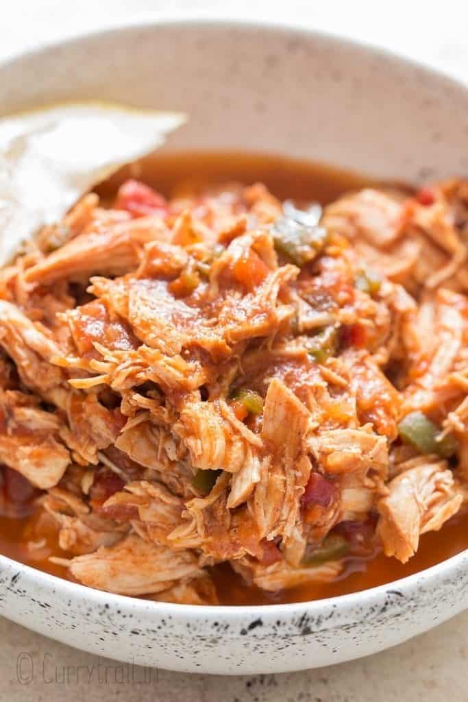 instant pot shredded chicken Mexican style
