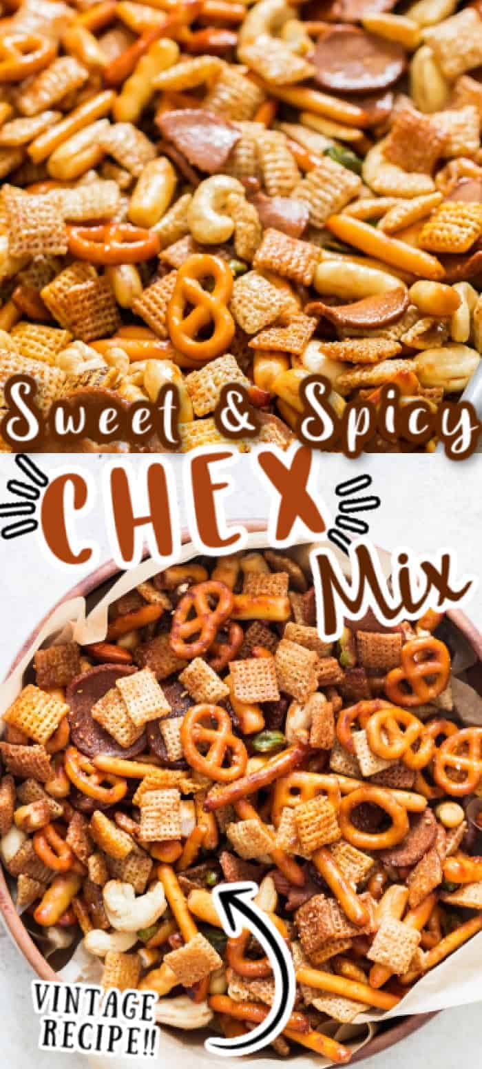 Sweet Salty and Spicy Chex Mix Recipe CurryTrail
