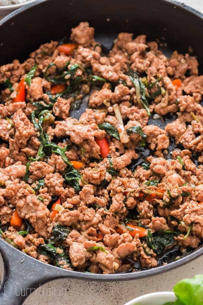 Spicy Thai Basil Chicken