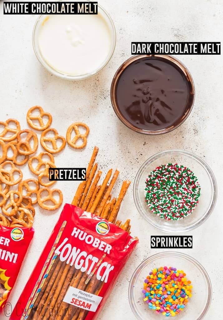 Chocolate Covered Pretzels Recipe(Last Minute Treat) CurryTrail