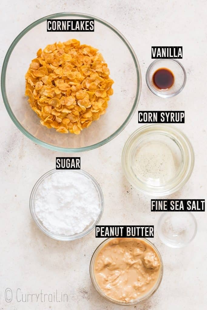 ingredients for cornflakes cookies