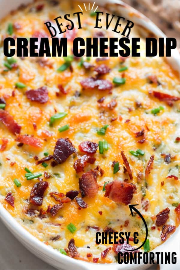 Cream Cheese Dip with Bacon and Cheddar - CurryTrail