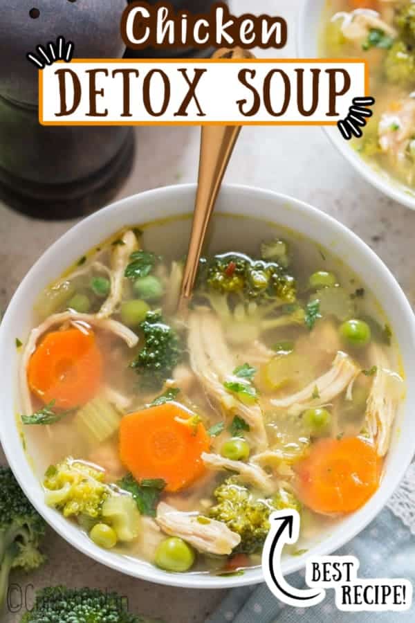 Chicken Detox Soup Recipe [With Video] CurryTrail