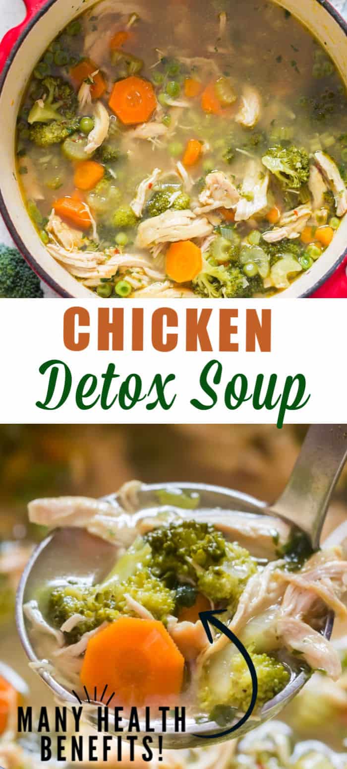 Chicken Detox Soup Recipe [With Video] CurryTrail