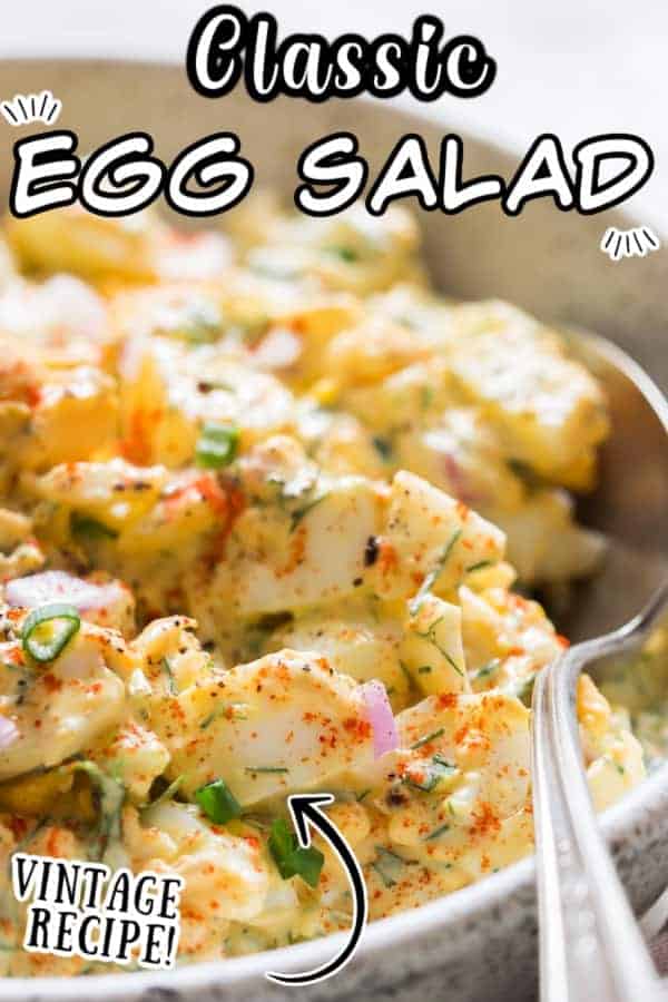 Classic Egg Salad Recipe [With Video] - Curry Trail