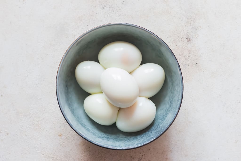 hard boiled eggs to make egg salad