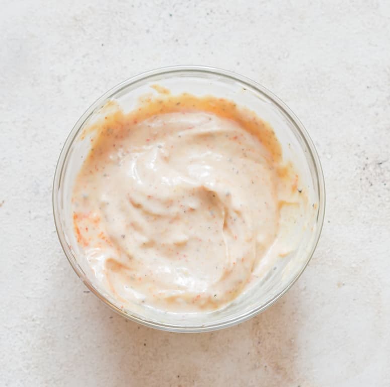 mayonnaise dressing for classic egg salad.