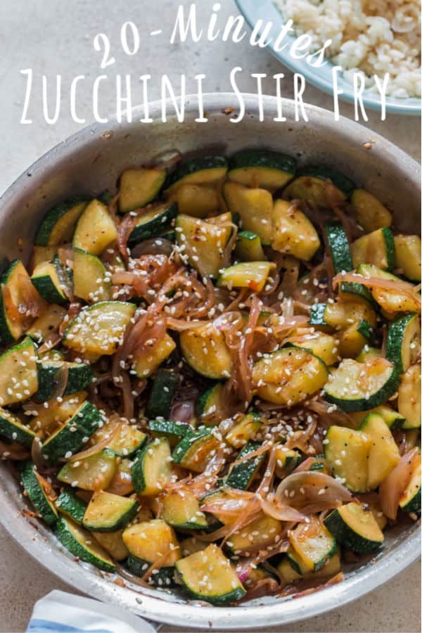 20Minutes Best Zucchini Stir Fry Recipe Curry Trail