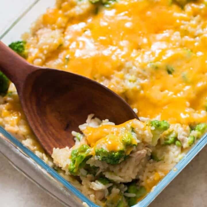 Cheesy Chicken Broccoli Rice Casserole Curry Trail
