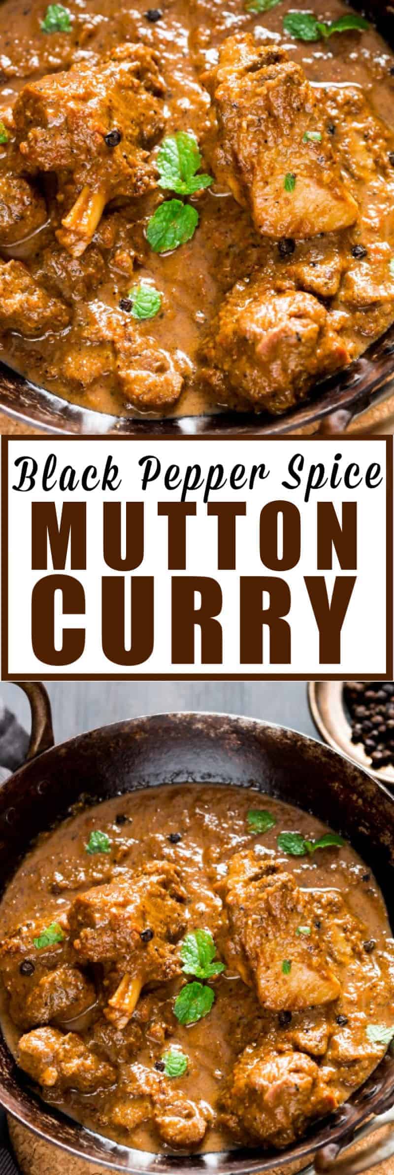 Black Pepper Indian Mutton Curry Recipe Curry Trail