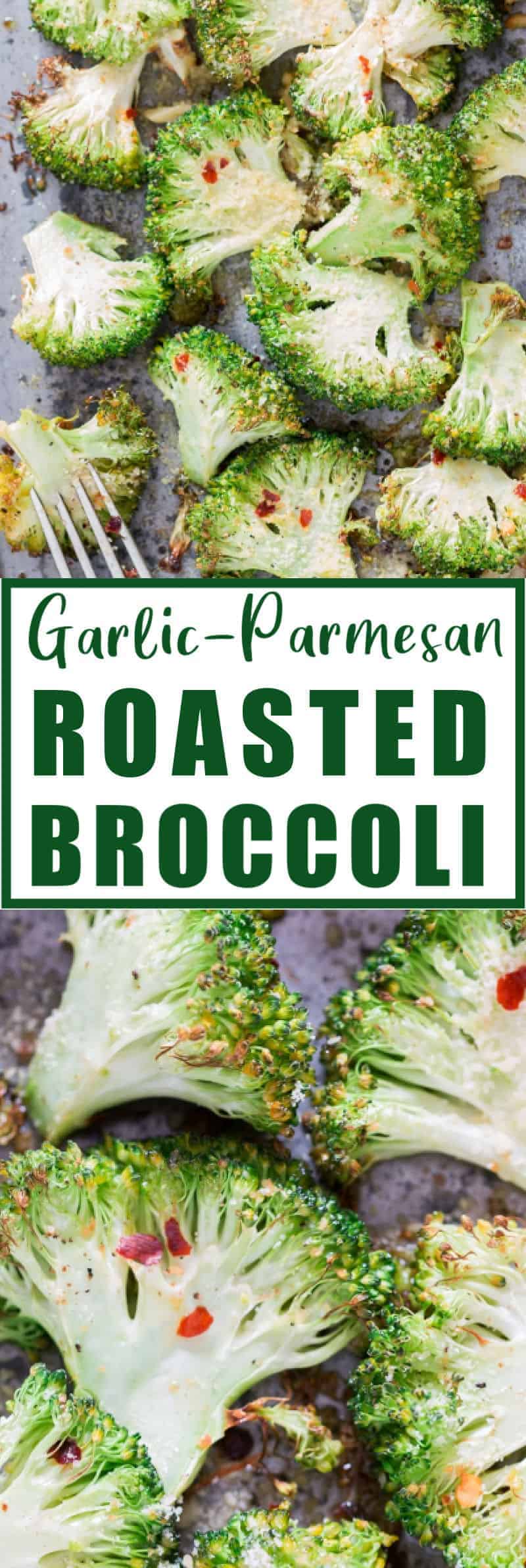 Garlic Parmesan Oven Roasted Broccoli Curry Trail