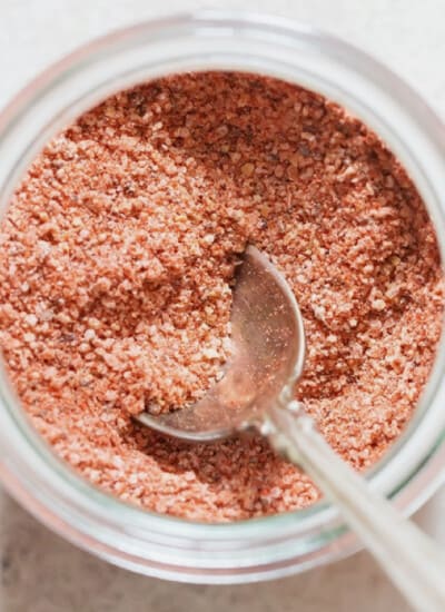 seasoned salt in jar