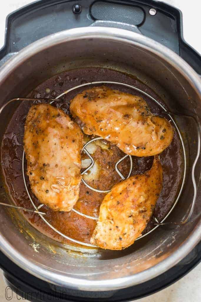 moist tender chicken breasts cooked in instant pot