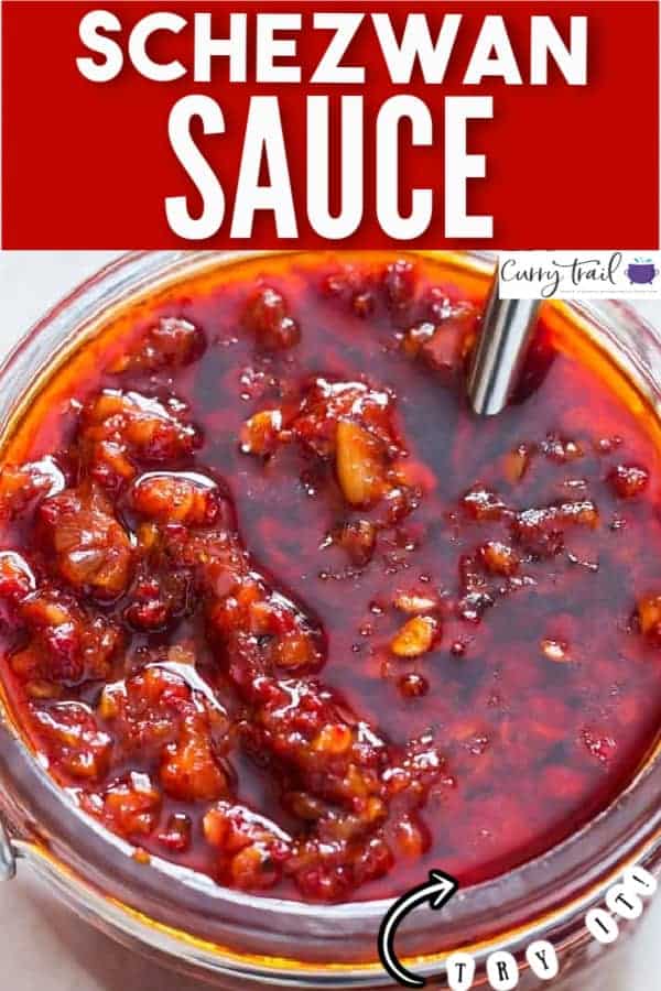 Schewan Spice Homemade Schezwan Sauce (Szechuan Sauce) - CurryTrail