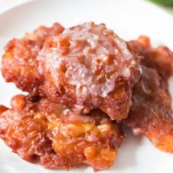 fritters made of apples