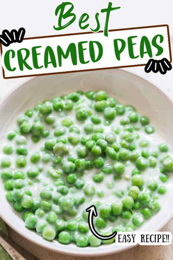 Old Fashioned Creamed Peas Recipe - Curry Trail