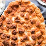 sweet potato casserole with marshmallows and pecans