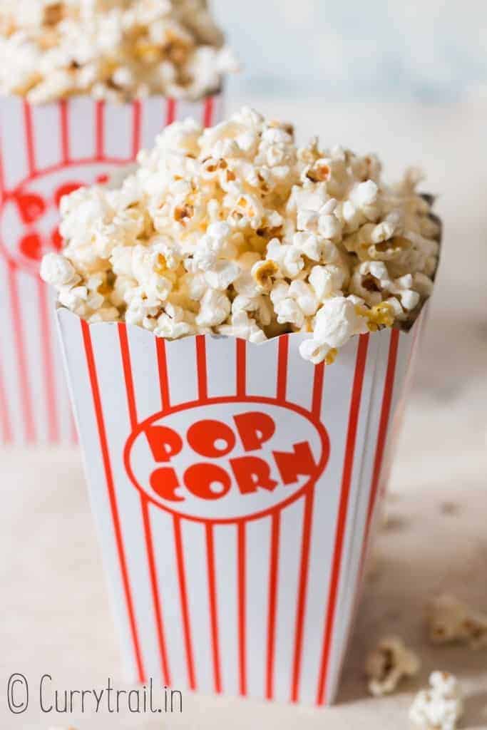 Homemade Movie Theater Popcorn Recipe- Curry Trail