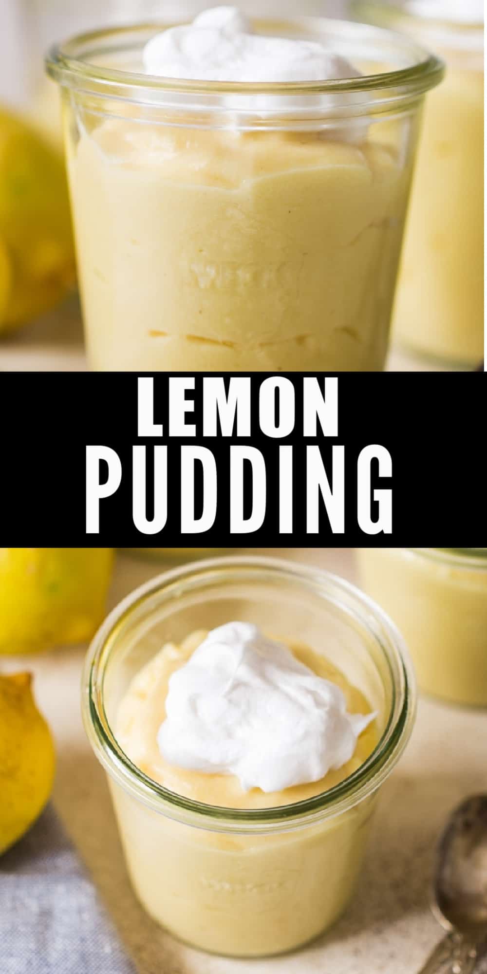 Easy Lemon Pudding Recipe (No Bake) Curry Trail