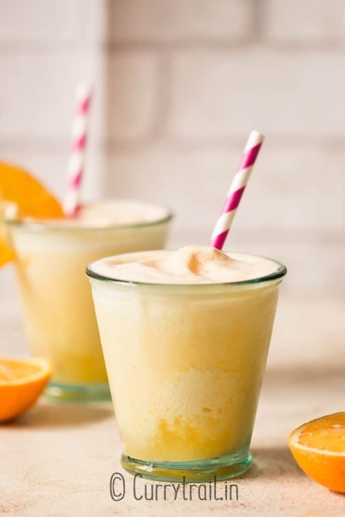 easy homemade Orange Julius copycat