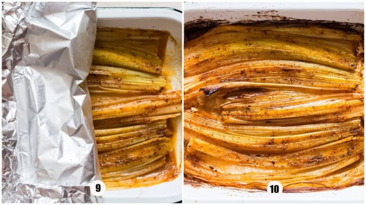 Simple Oven Roasted Leeks With Olive Oil and Parmesan - Curry Trail