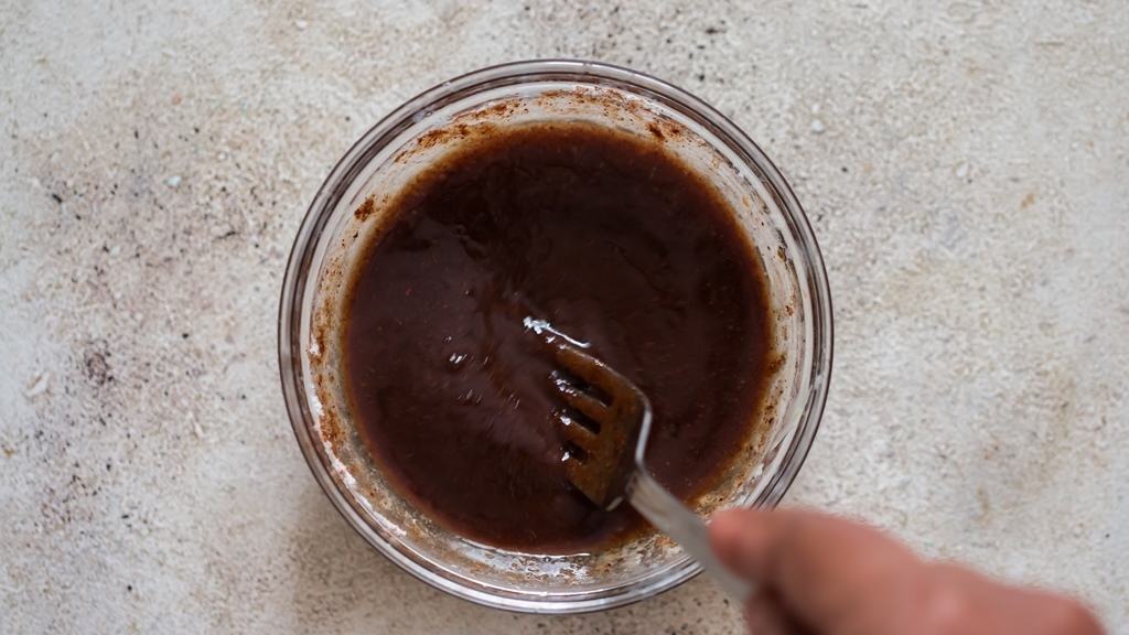 making cinnamon butter filling for microwave cinnamon rolls.