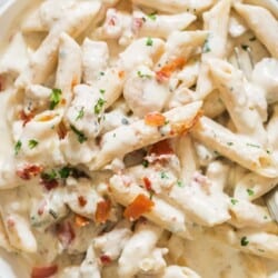 creamy chicken bacon pasta