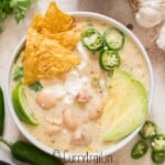 white chicken chicken in white bowl