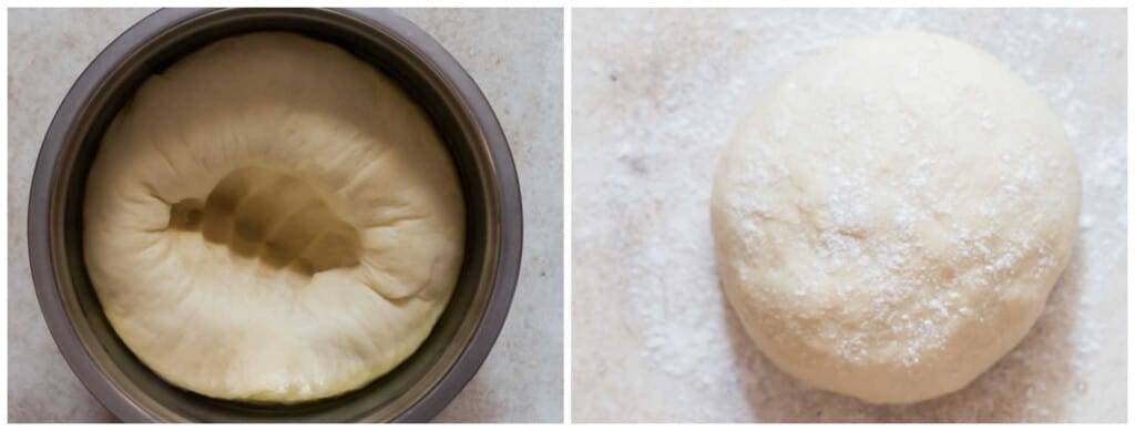 making pizza dough in food processor