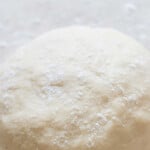 food processor pizza dough with text