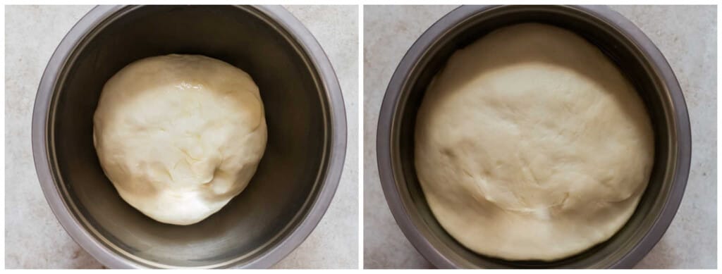 pizza dough raises double