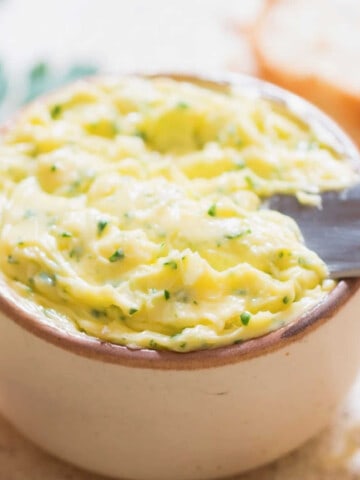 homemade garlic butter