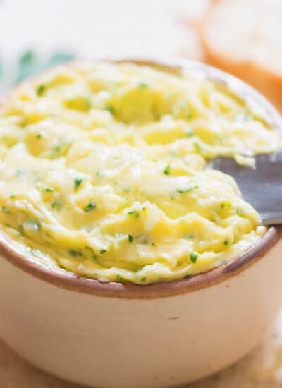 homemade garlic butter