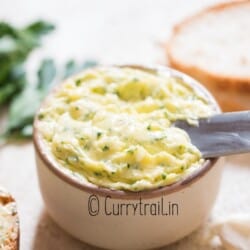 rich garlic butter