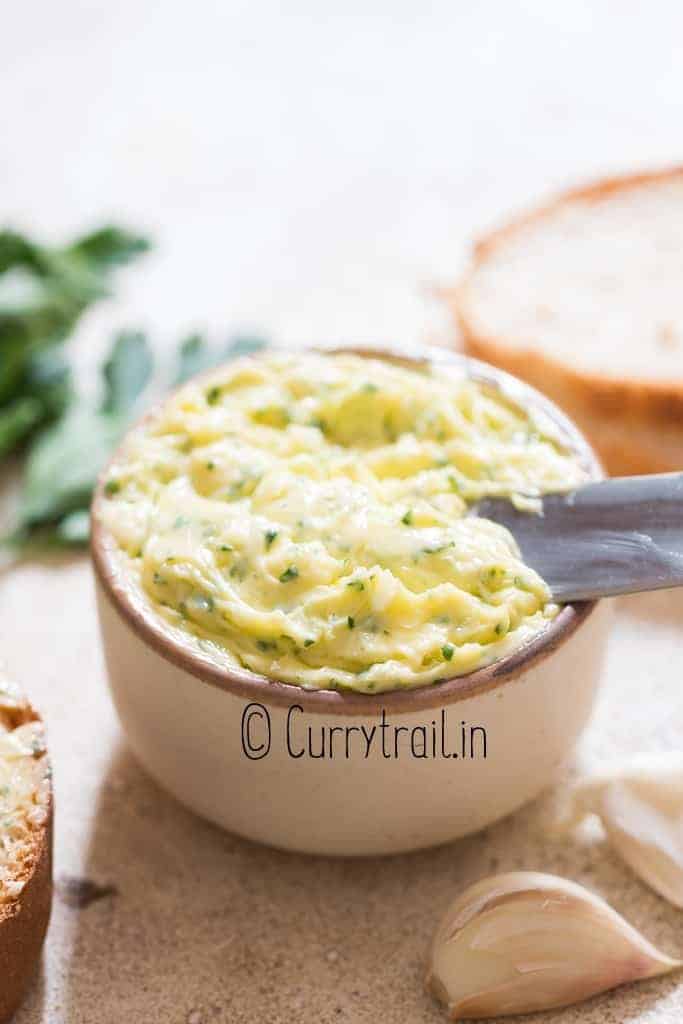 rich garlic butter