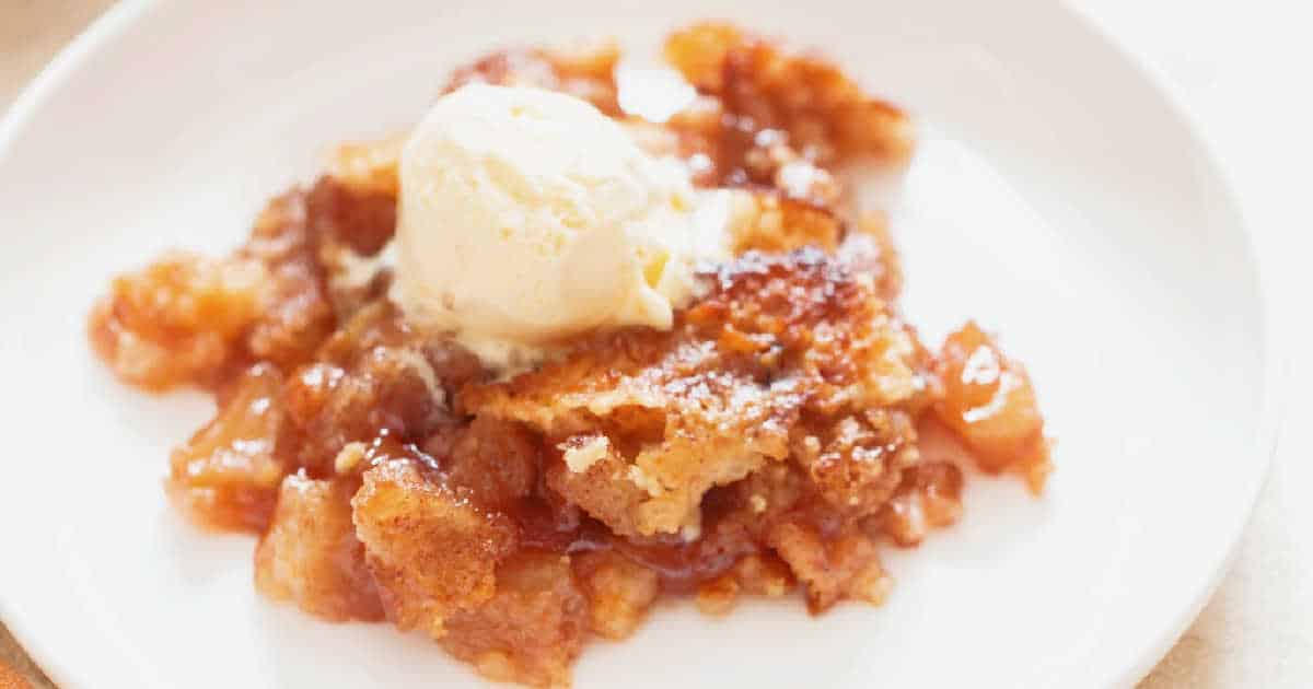 Apple Dump Cake