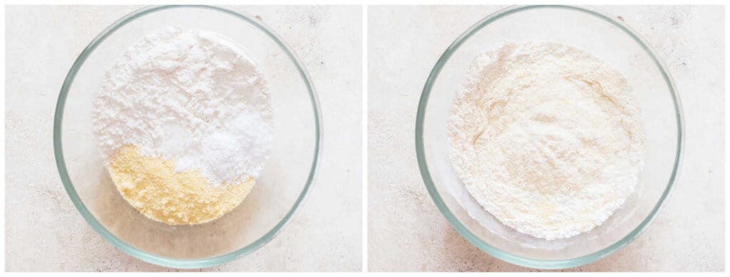 dry ingredients for cornbread