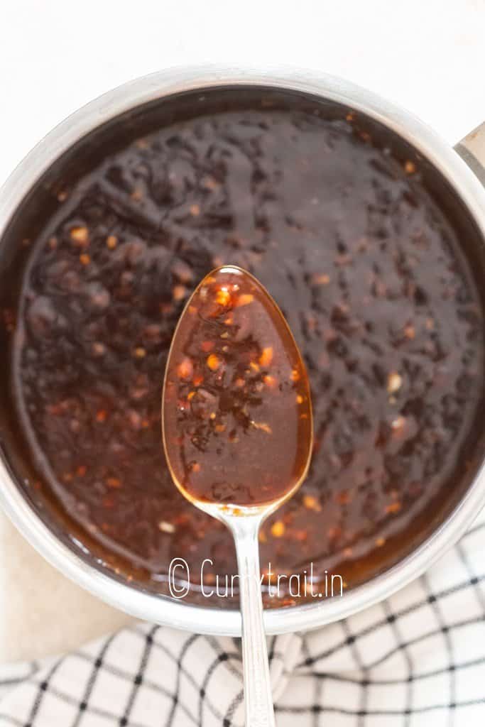 homemade general Tso sauce