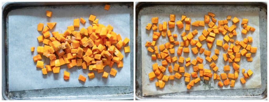 roasting butternut squash