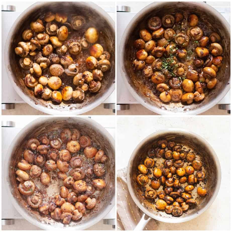 10 Minutes Garlic Butter Mushrooms - Curry Trail