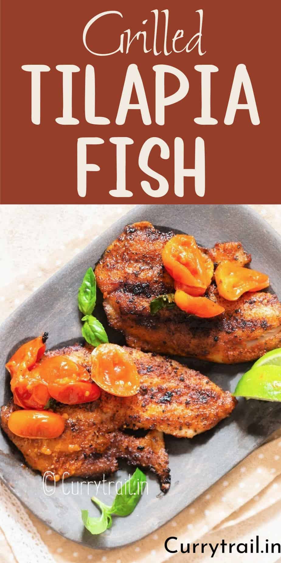 Easy Grilled Tilapia Recipe Curry Trail