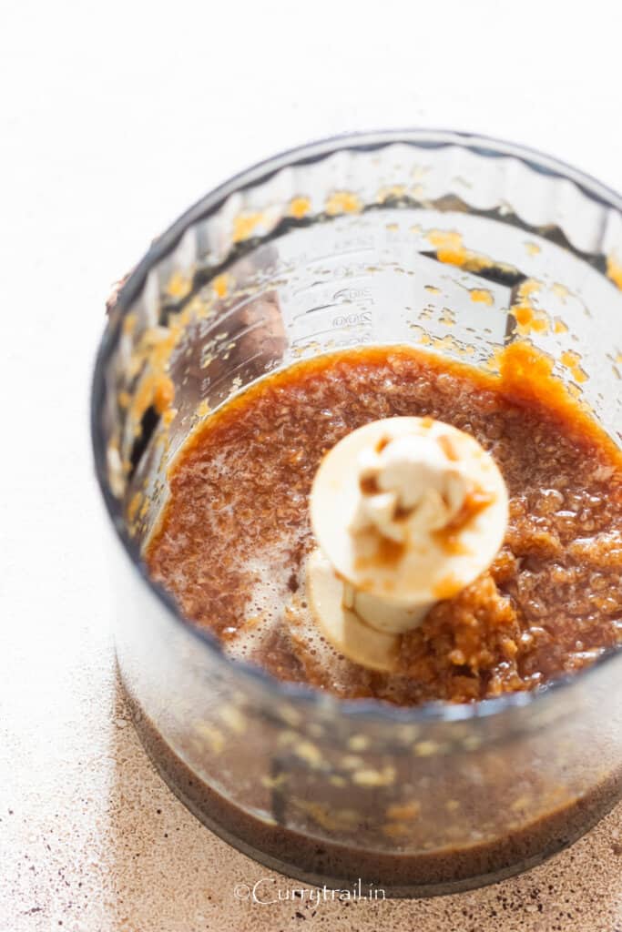 dipping sauce made in food processor