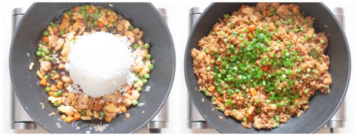 Shrimp Fried Rice - Curry Trail
